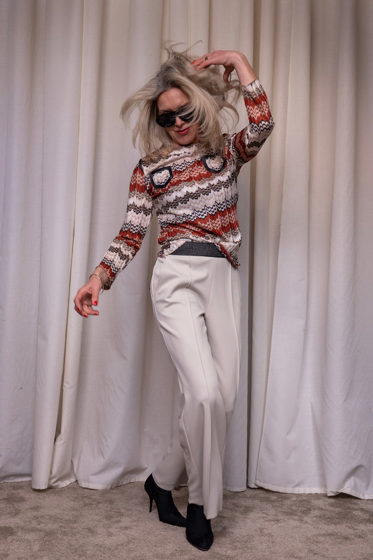 Wide Leg Hose SANDRINE