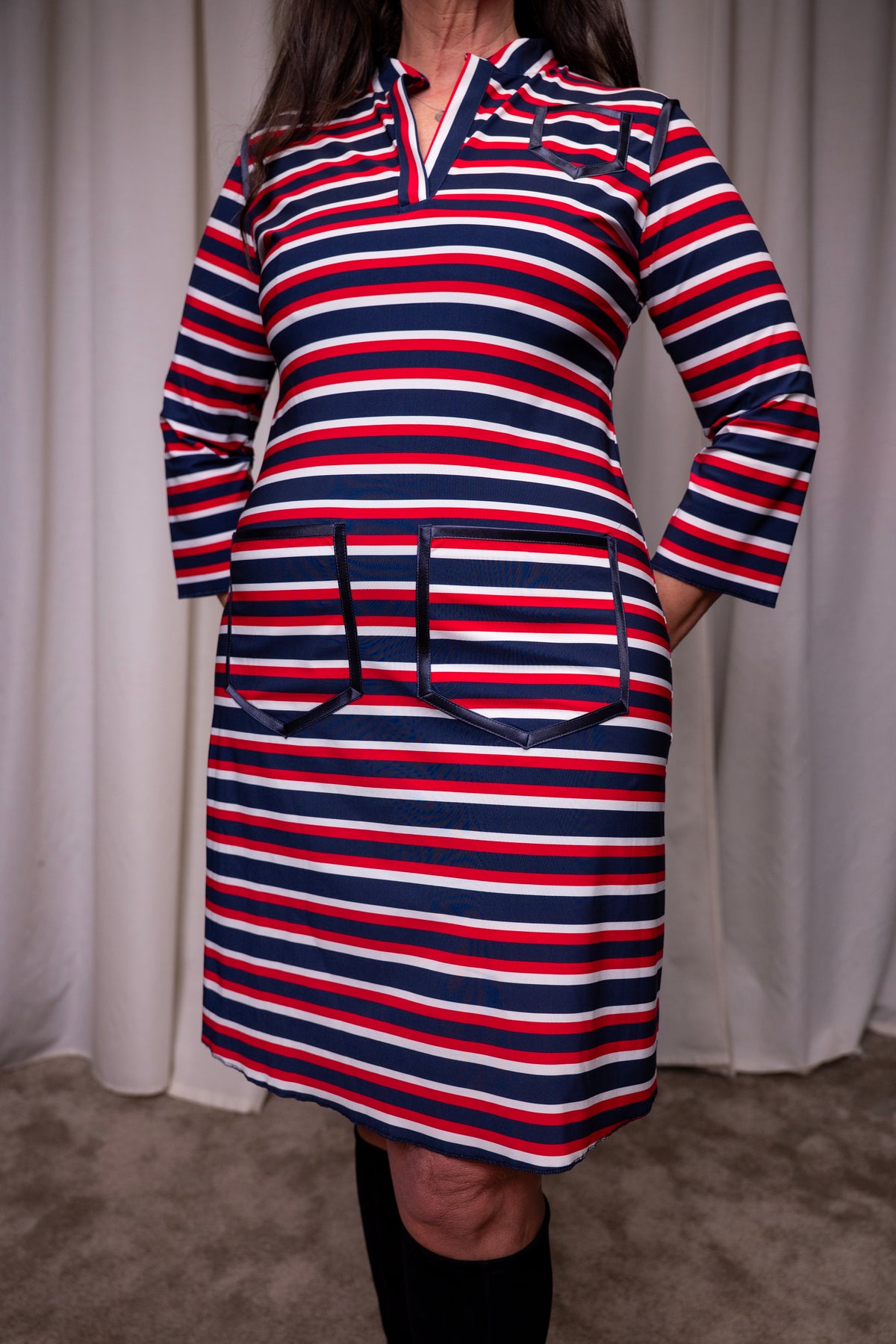 Kleid AHOI RED BLU