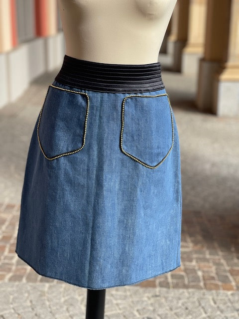 Rock DENIM knee