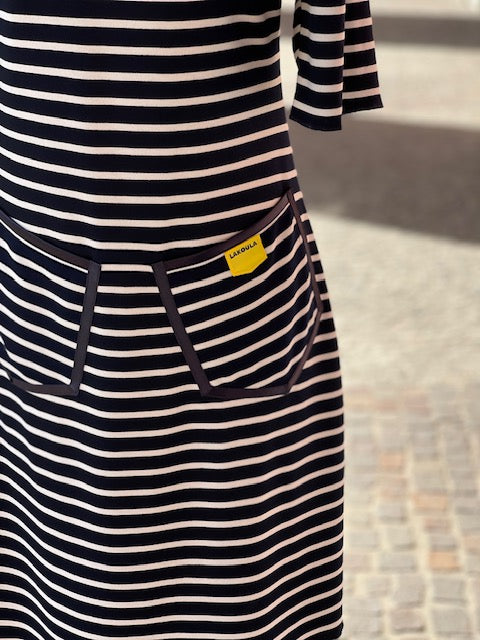 Kleid AHOI white/blue