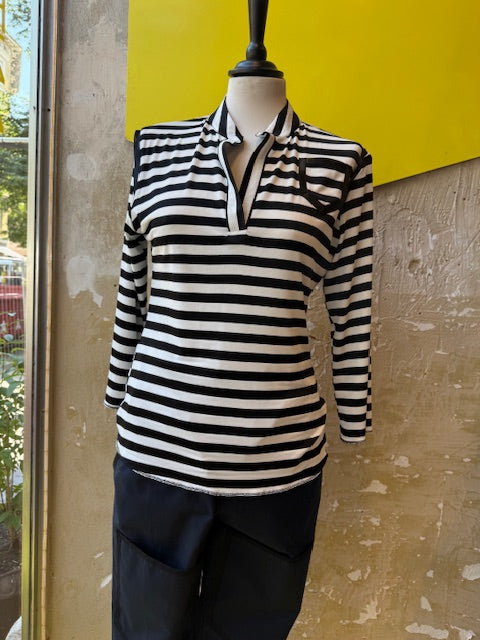 Bluse BLACKY WHITE