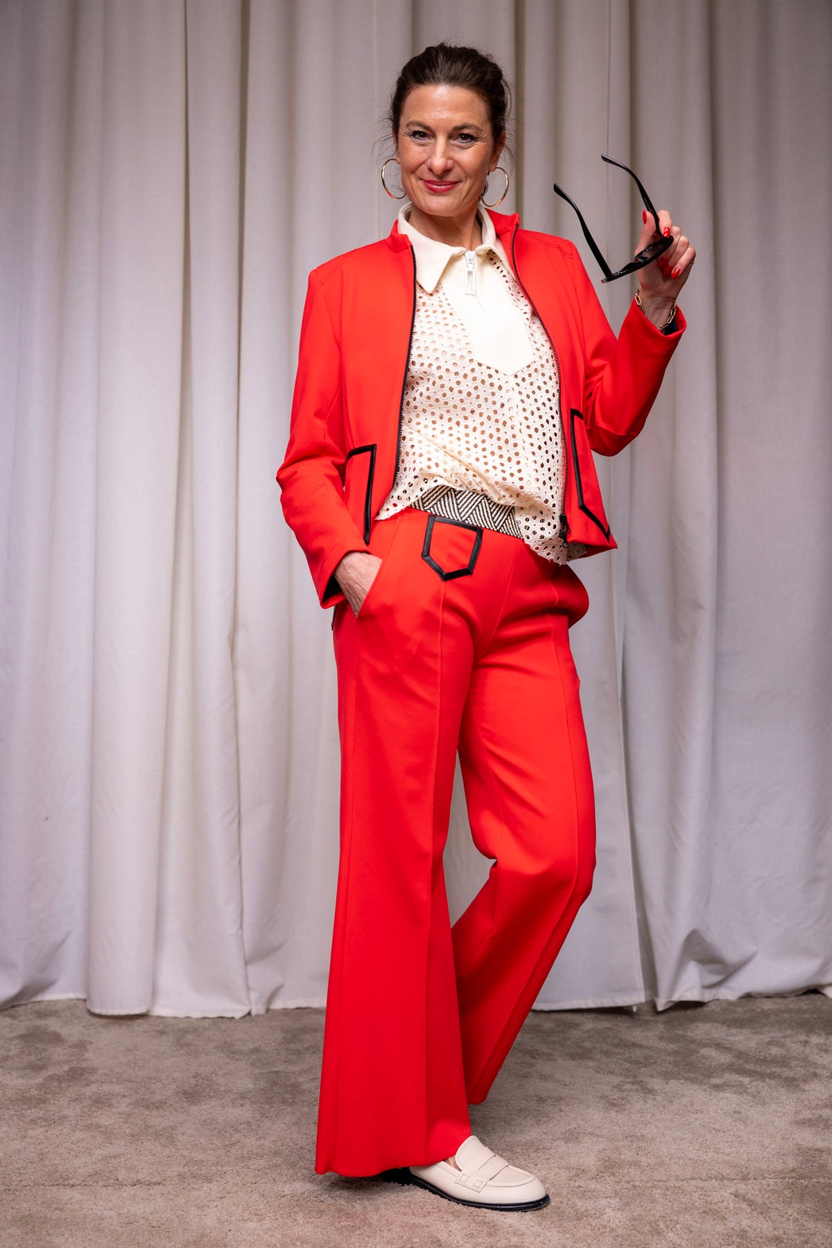 Wide Leg Hose LOBSTER